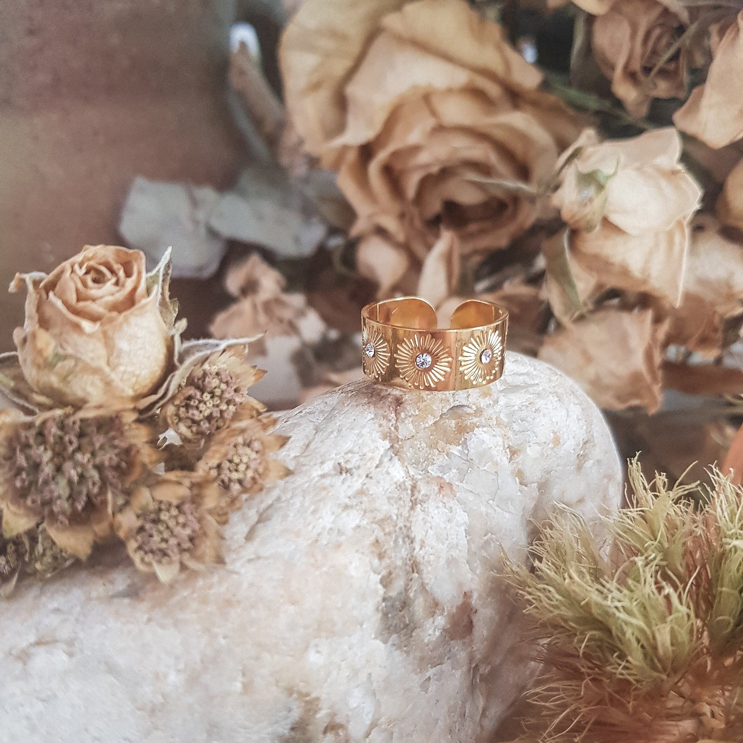 Bague Giulia dorée