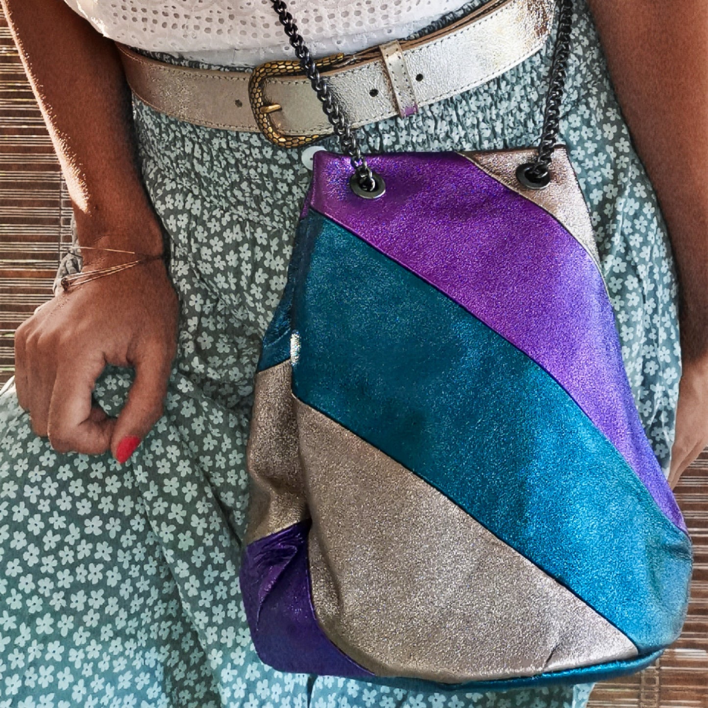 Sistine Purse Bag - Purple