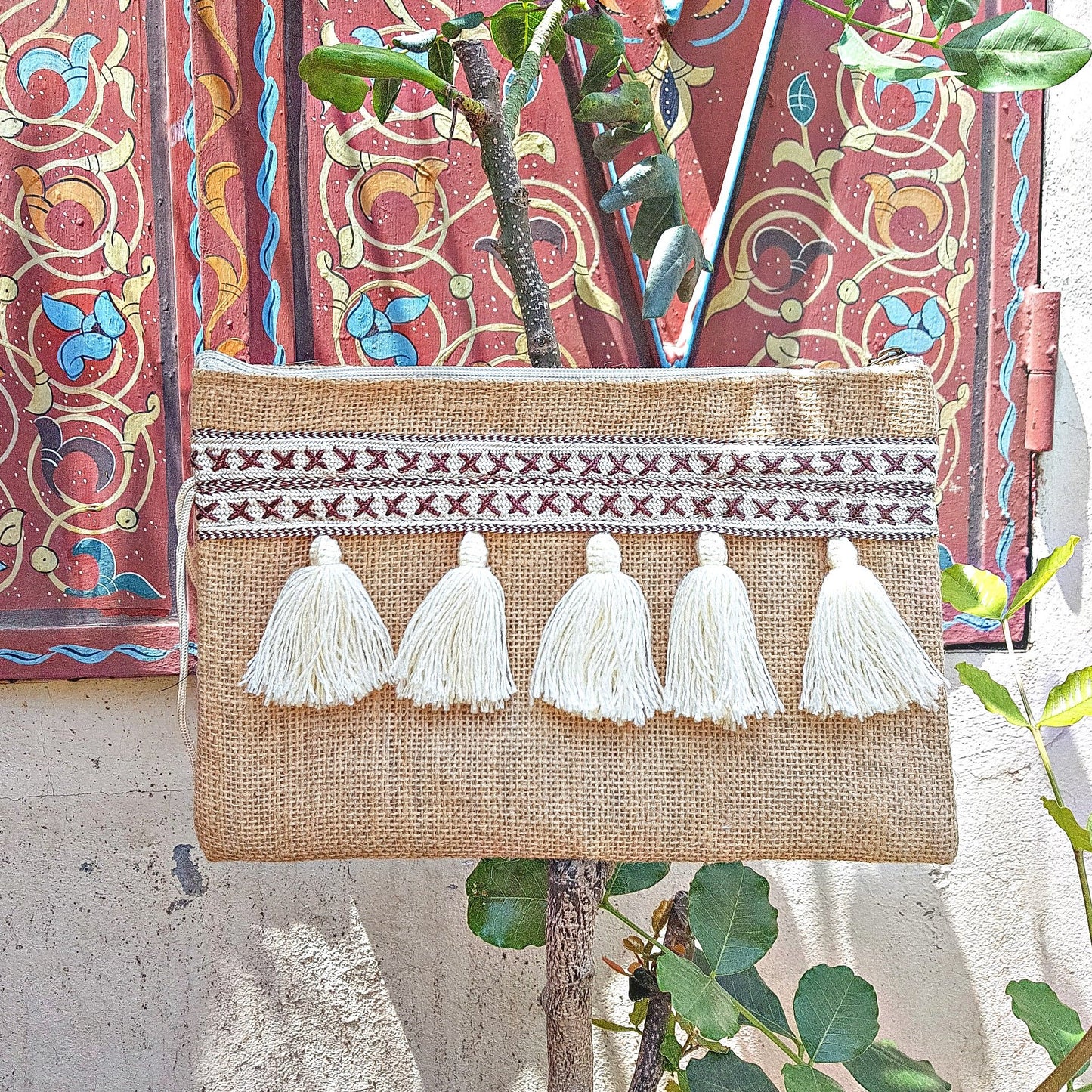 MEDINA Pouch Bag White