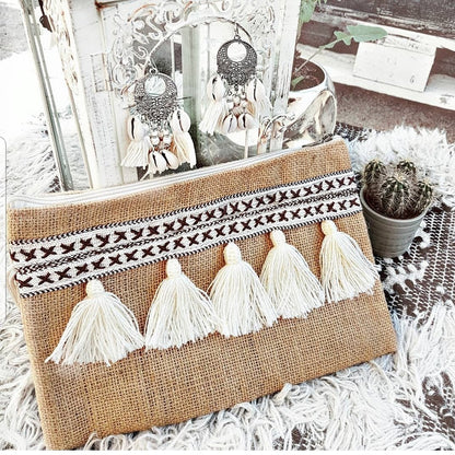 MEDINA Pouch Bag White